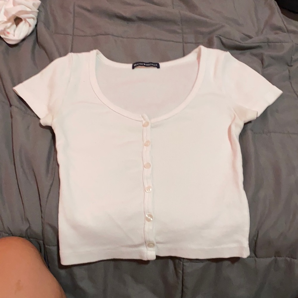 brandy melville button top
